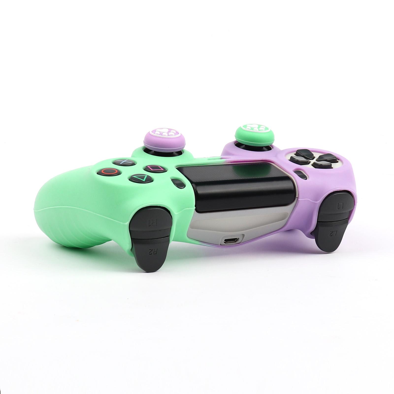 Soft Silicon Protective Skin Cover For PLAYSTATION4 Controller Skin Covers Video Gamepad Accessories for PS4 Joystick Cases