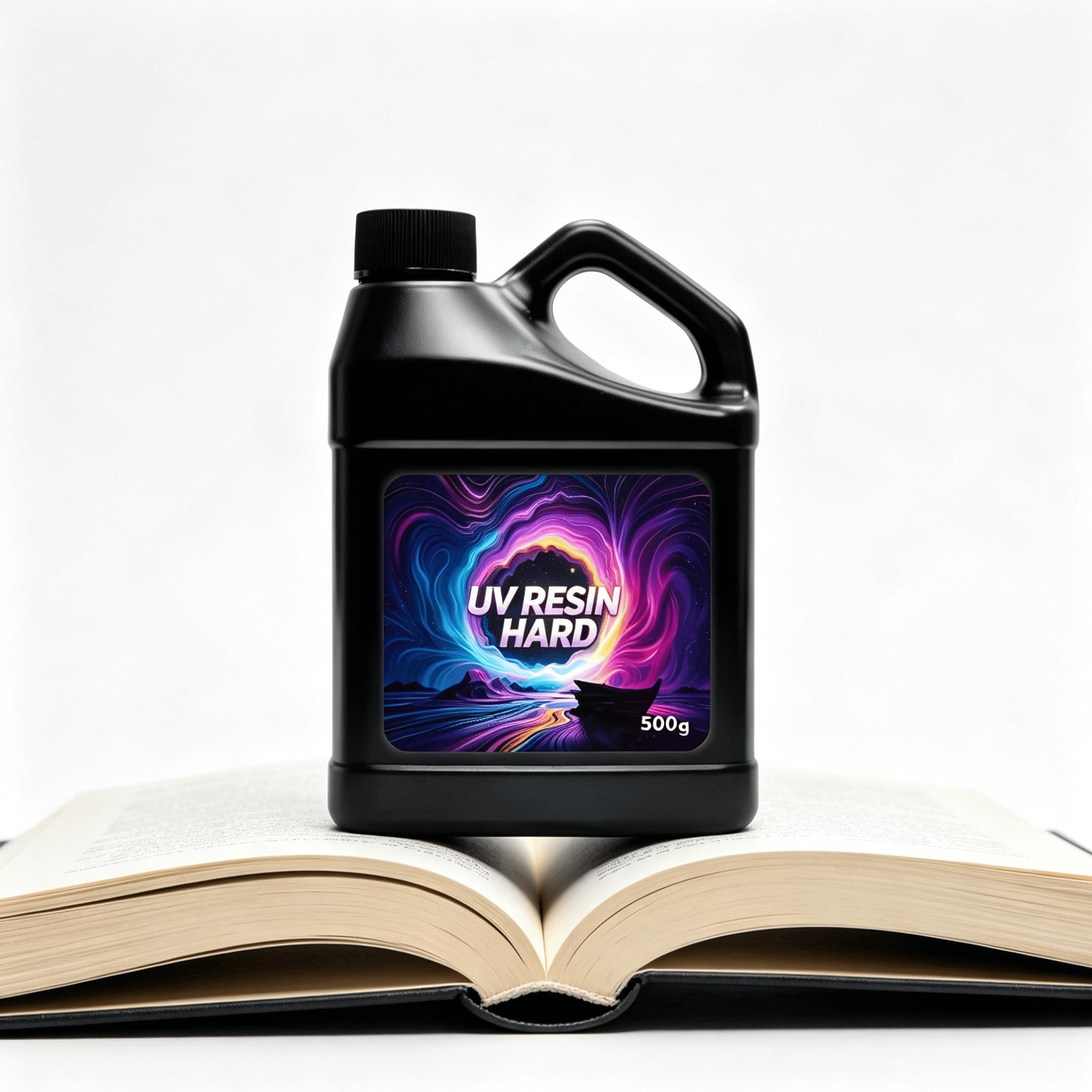 500G And 1000G Upgraded High-Capacity Crystal Clear UV Curing Epoxy Resin - a Brand New Formula Adhesive Resin That Requires No Mixing, Cures Quickly Under UV Or Sunlight, And Has a Transparent High Gloss End. It Is Suitable for Crafts