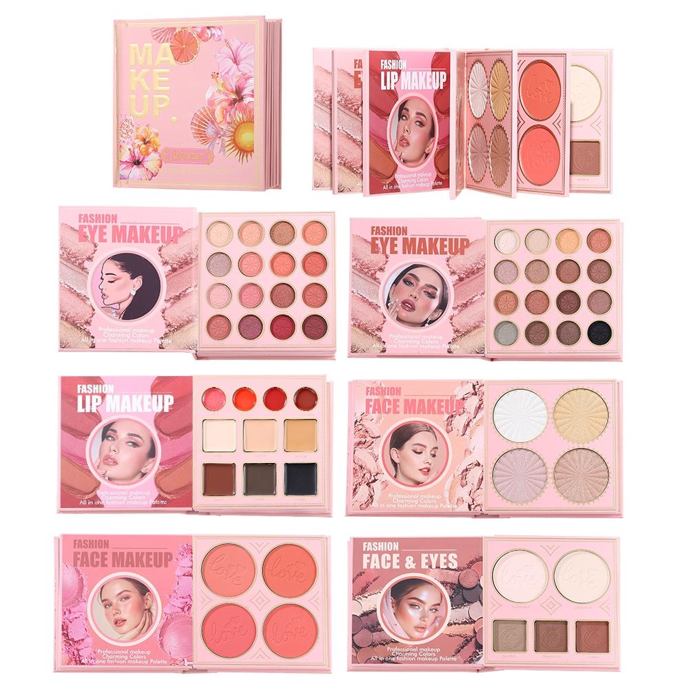 High-End Multi-Functional Makeup Palette, Four-In-One Eyeshadow Blush Highlighter, Long-Lasting Easy Application, Elegant Makeup Set