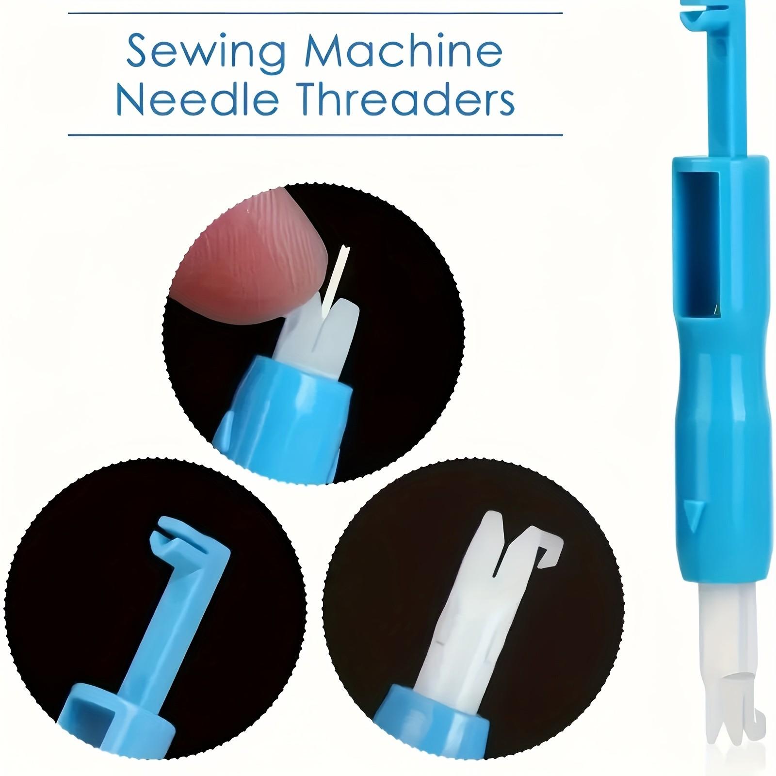 Senior Sewing Tool Threader, Home Sewing Machine Automatic Threader, Plastic Quick Needle Threader, Easy-Use Sewing Accessory, Sewing Supplies Crafts