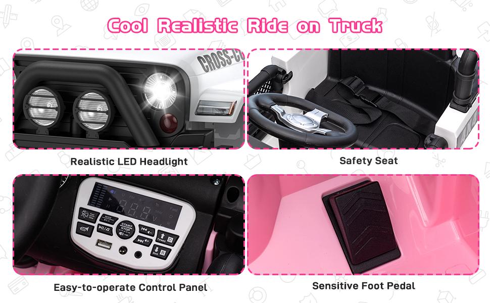 Kids Electric Ride On Truck
