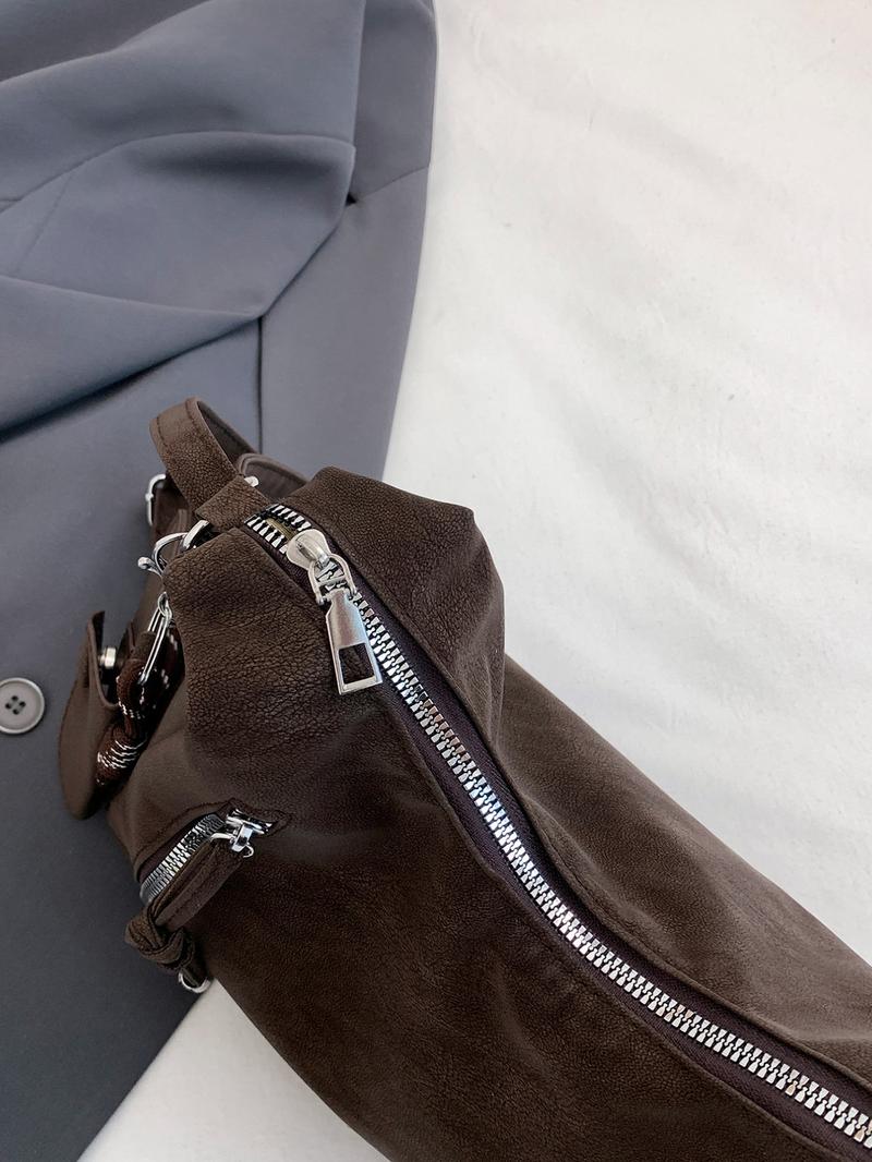 Women's Fashion Simple Shoulder Crossbody Bag, Durable Practical Daily Essential, Perfect Choice for Travel and Everyday Use, Vintage Style