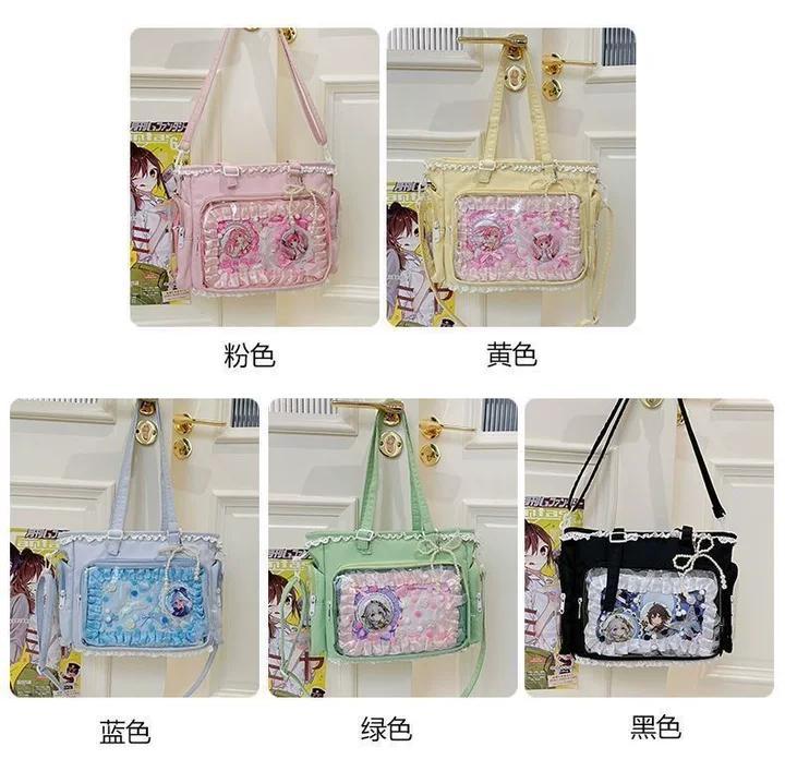 Ballet Girl Large Appetite Itabag Japanese Two-Dimension Single Shoulder Crossbody Bag Gift For Friends Women'S Handbag