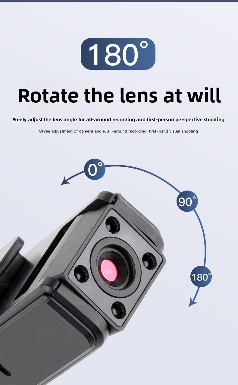 Ultra-Clear Sports Vlog Camera - Integrated DV Recording Device with Anti-Shake & Remote Monitoring Functions