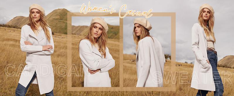 ANRABESS Women's Open Front Knit Lightweight Cardigan Casual Long Coatigan Sweater Lady Jacket Coat 2025 Fall Outerwear cardigan sweater