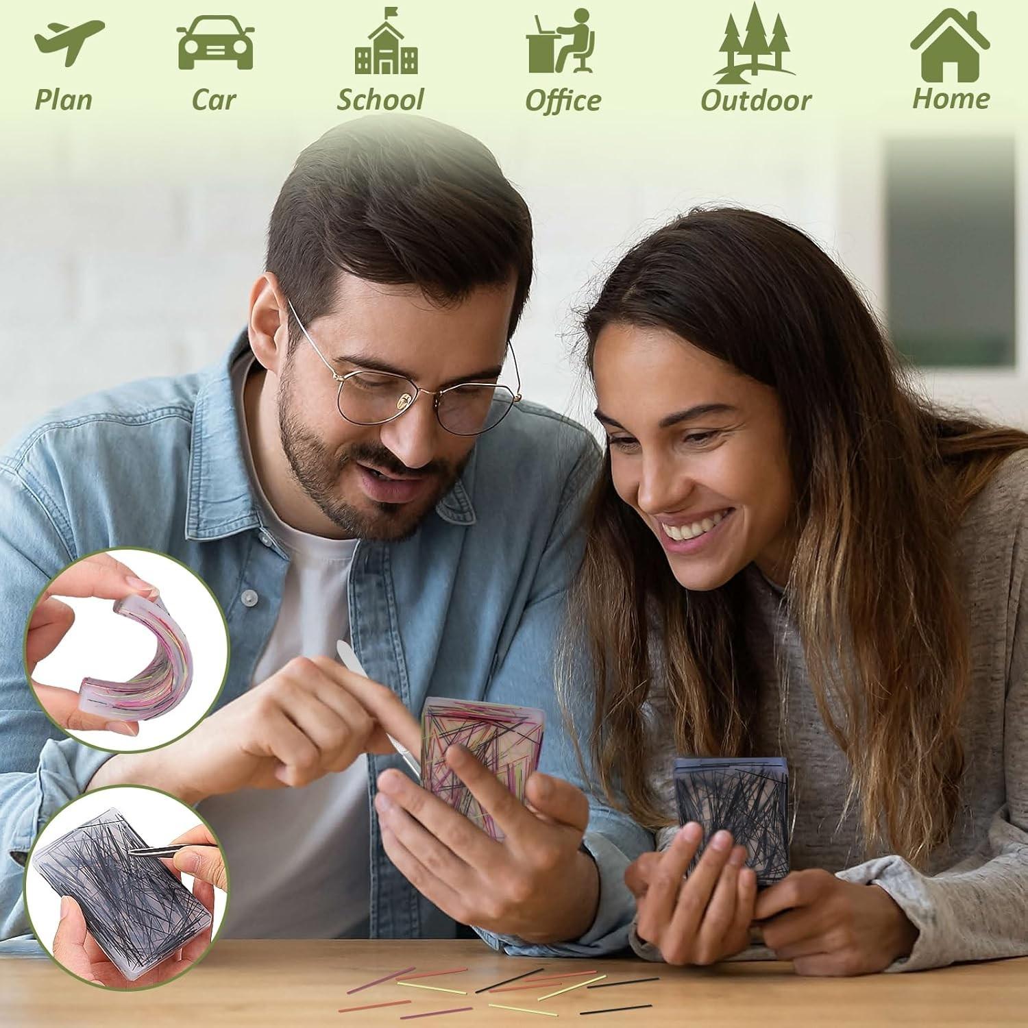 Picky Pad, Skin Picking Fidget Toys, Portable Pimple Popping Pad for Trichotillomania, Sensory Hair Pulling Fidget Toy for Stress Relief, Fidget Gadget, Stress Relief Fidgeting