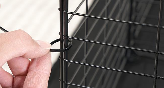 HOOBRO Guinea Pig Cage with Waterproof Mat, 24 Panels Small Animal Playpen, Rabbit Cage, Bunny Cage, Chicken Cage, Pet Playpen, Indoor Outdoor Yard Fence, 57 x 31.5 x 23.6 Inches, Black Hamster House HOOBRO Guinea Pig Cage with Waterproof Mat, 24 Panels Small Animal Playpen, Rabbit Cage, Bunny Cage, Chicken Cage, Pet Playpen, Indoor Outdoor Yard Fence, 57 x 31.5 x 23.6 Inches, Black Hamster House