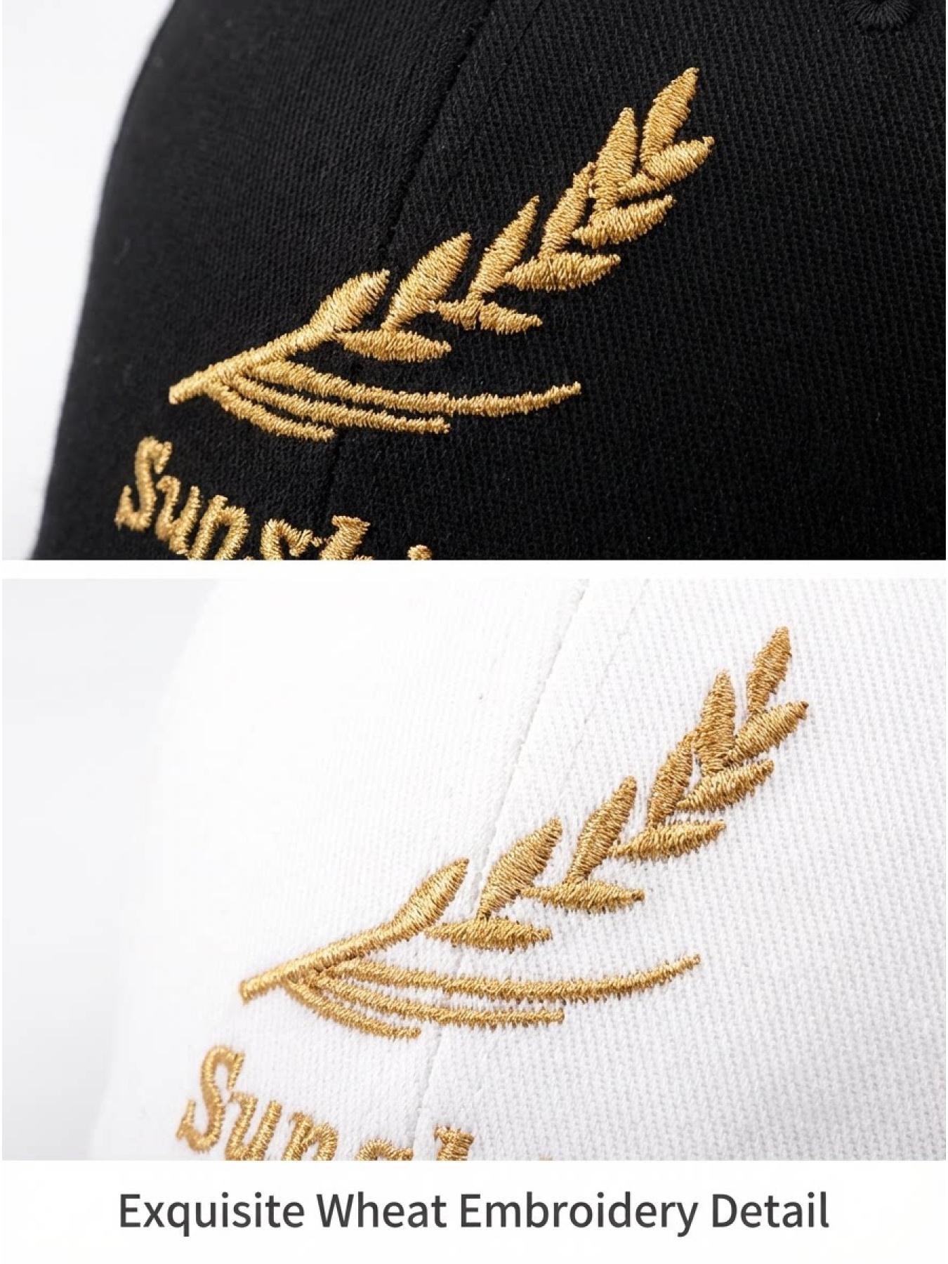 2026 New Baseball Cap, Elegant Embroidery Fashion, Versatile Summer Outdoor Sports Hat, Unisex Baseball Caps for Men and Women, Trendy unisex baseball cap, perfect for daily wear, Lightweight polyester fabric for all-day comfort