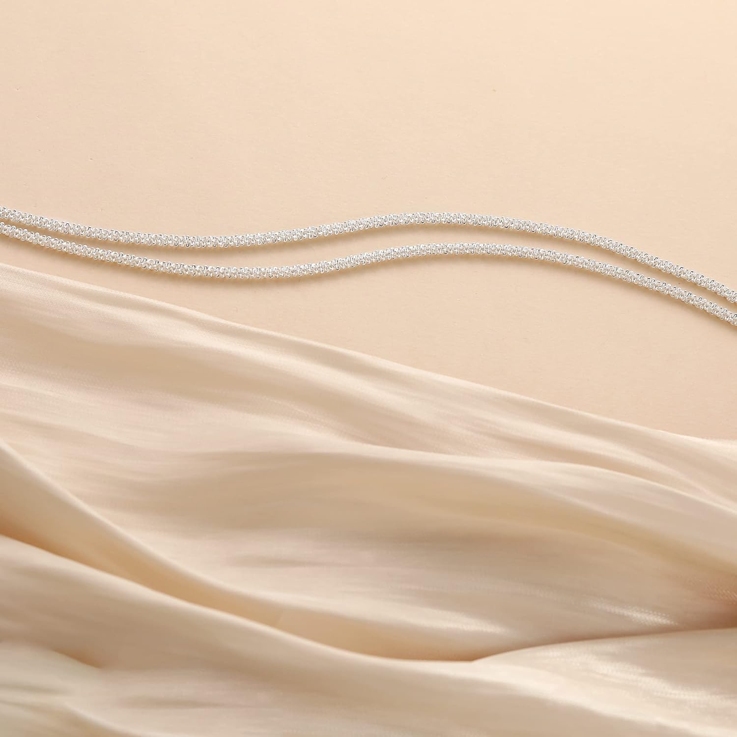 TEWIKY Dainty Layered Waterproof Anklet For Women Adjustable Womens Anklet Set Stackable Figaro Beaded Cuban Link Anklets Daily Clothing Decor For Beach Summer Trendy All-match & Exquisite Jewelry For Valentine's Day gifts