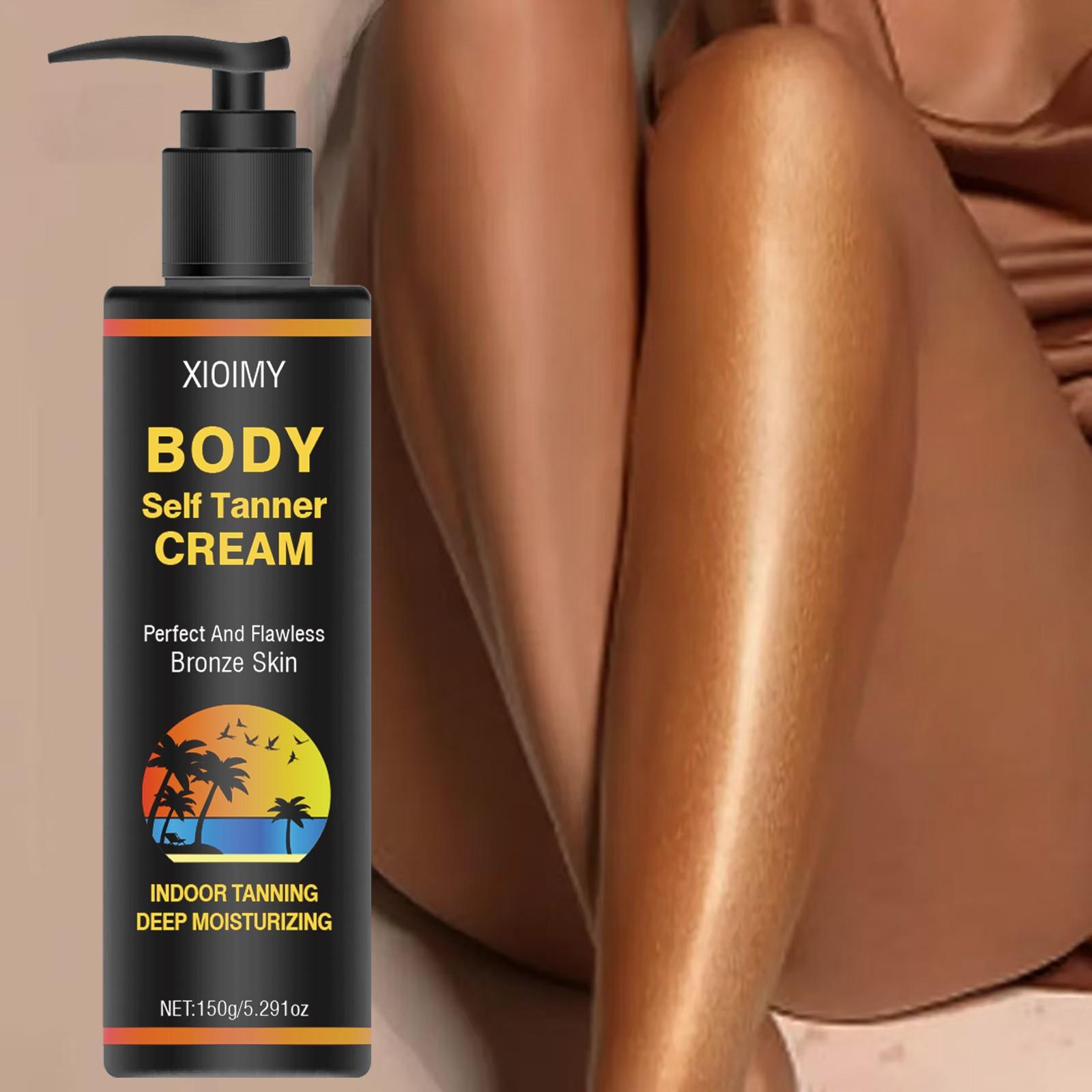 5.291 Oz Body Whitening Lotion, Strong Moisturizing, Brownish-Golden Skin Tone, Brightens Complexion, Long-Lasting Effect, Ideal for Beach, Travel, Vacation