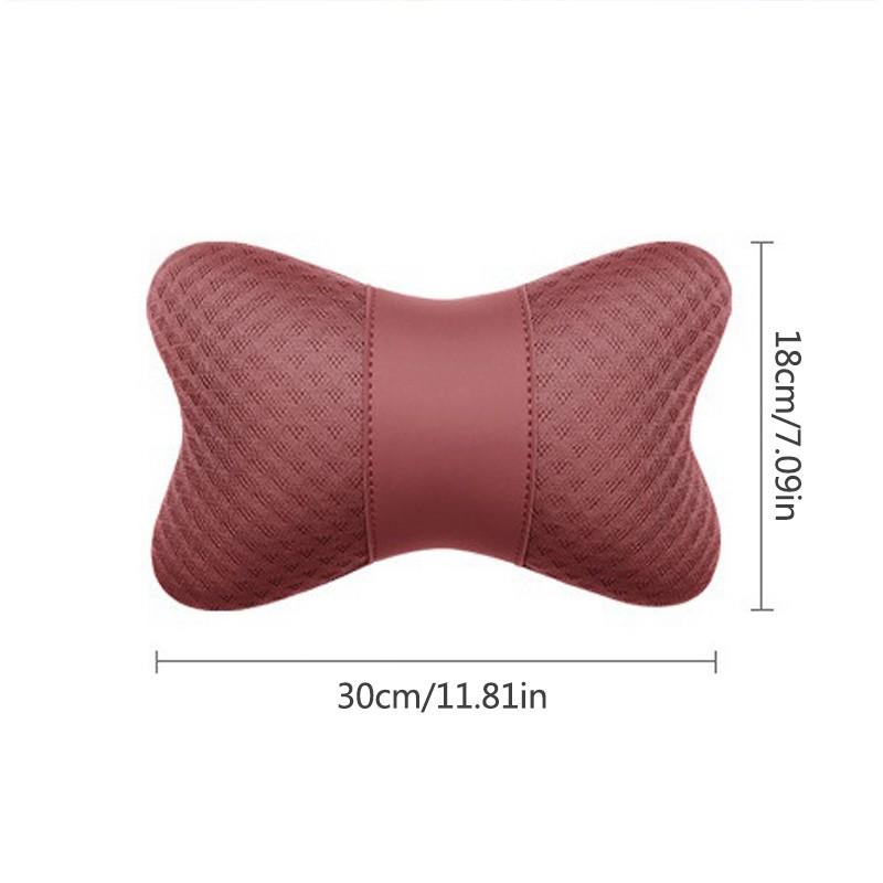 1pc Car Ice Silk Headrest, Breathable Neck Pillow, Lumbar Support Pad, Interior Accessories, Car Seat Headrest, Auto Accessories, Automotive
