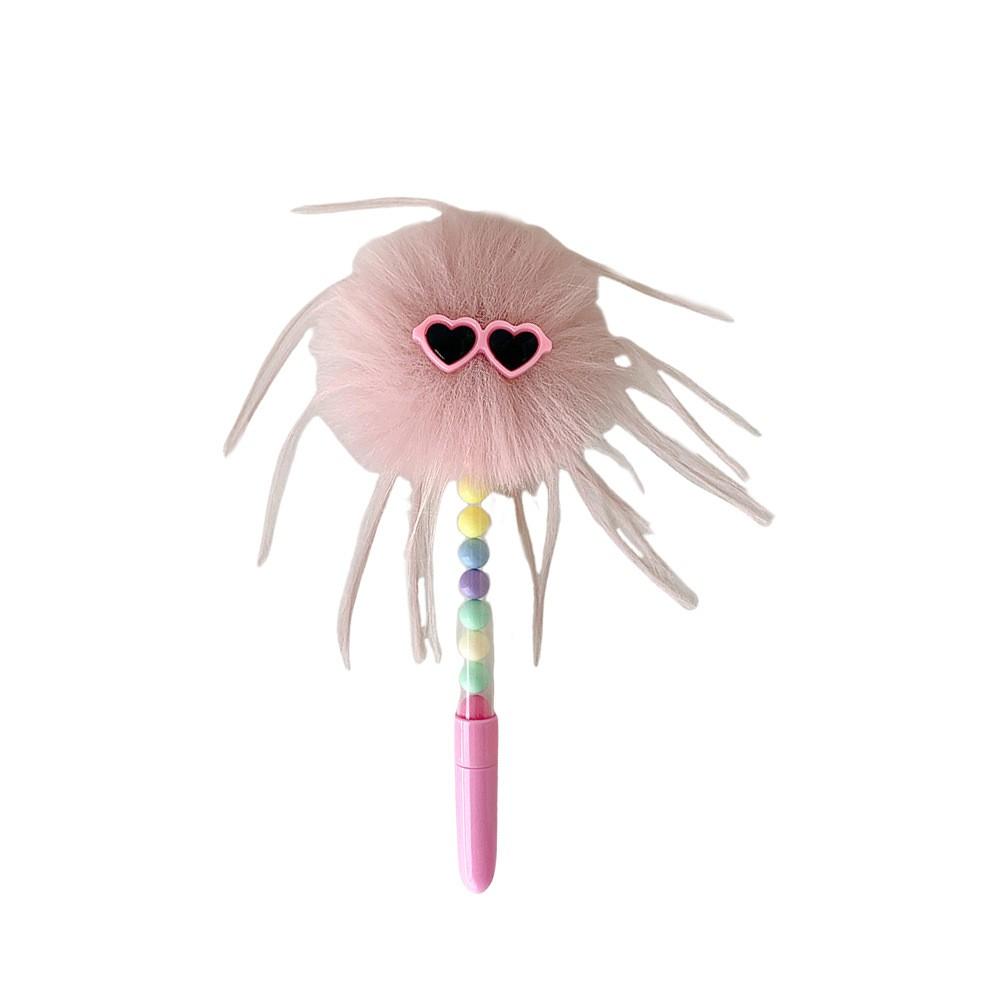 New Cartoon Funny Eyeglass Ball Pen, Creative Writing Rollerball Pen, Girl's Diary Pen, Kids Gift Pen, Perfect for Couples, Friends, Holidays