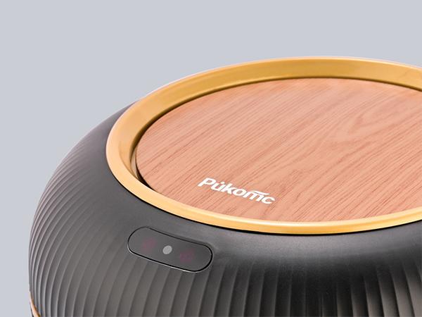 Pukomc Smart sensor trash can – sleek waterproof Nordic style, space-saving & hygienic. Auto-open lid for touch-free convenience.