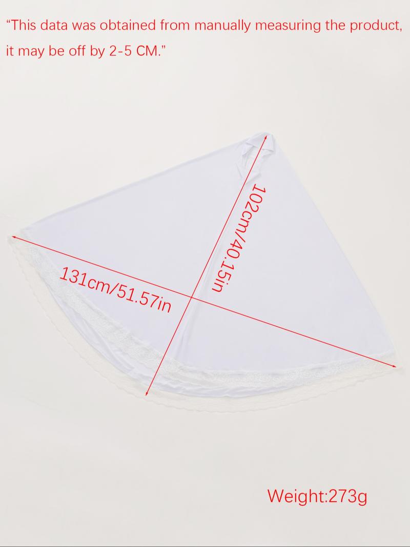 Women's Contrast Lace Khimar, Elegant Modesty Hijab for Muslim, Fashion Muslim Clothing for Daily Wear