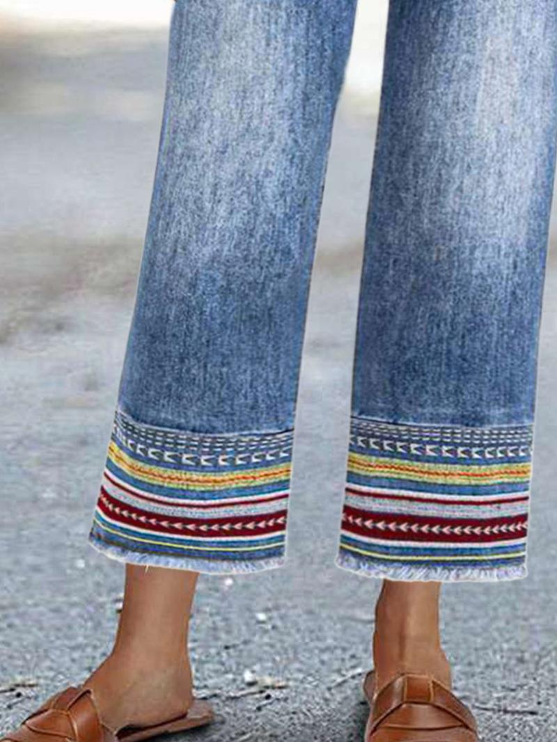 Women's Loose Fit Denim Jeans, Casual All-Season Wear, Plain Design, H-Type Silhouette, Perfect for Daily & Dates