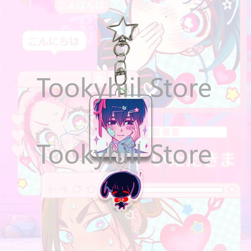 ‌ALIEN STAGE Star Keychain String Cartoon Couple Set Figure Luka Hyuna Keyring Pendant Image Exquisite Student Birthday Gift