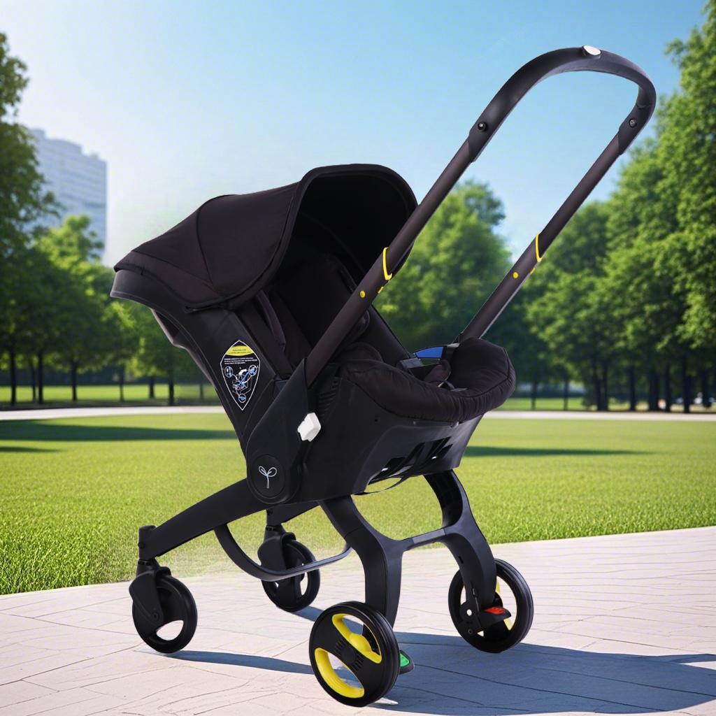 BRODARK Baby stroller Multi-functional high landscape folding light mall supermarket outdoor baby stroller 3 In 1 Stroller, High & Quality & Lightweight Travel Stroller For Babies Adjustable Bassinet