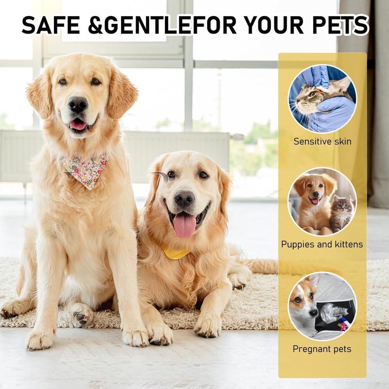 Natural Pet Skin Soothing Spray for Dogs & Cats | Gentle Formula Skin Relief Spray - Itch Calming & Moisturizing Solution (1 Bottle)