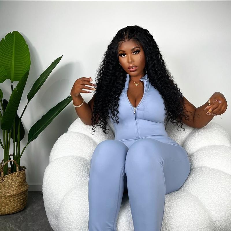 Bling Hair Lace Frontal Wigs Kinky Curly 13x4 13x6 Hd Transparent Lace Front Real Human Hair Wig Pre Plucked 4x4 Lace Closure Wig For Women 30 32 Inch TikTokShopHolidayHaul