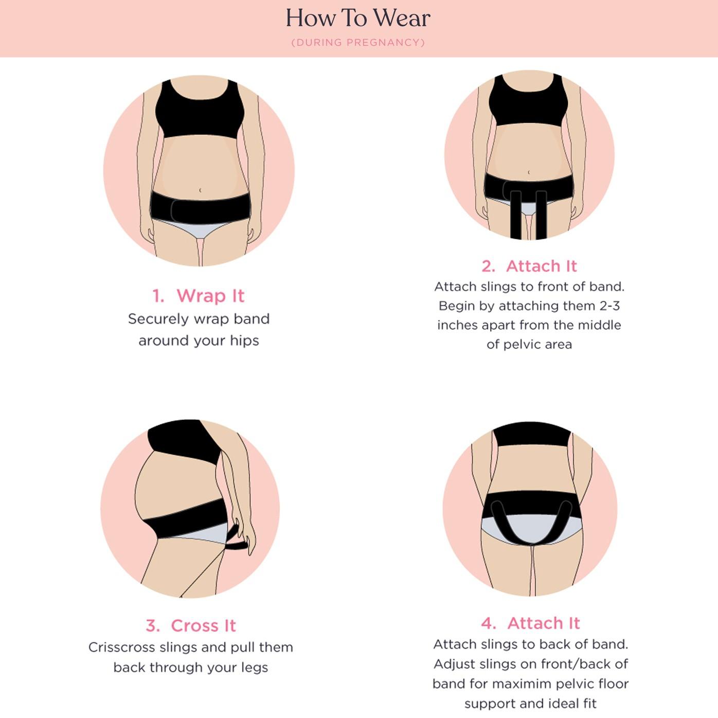 V-Sling Pelvic Support Band, Maternity Belt for Pregnancy Comfort, Adjustable Design for Maximum Support, Essential for Expecting Mothers