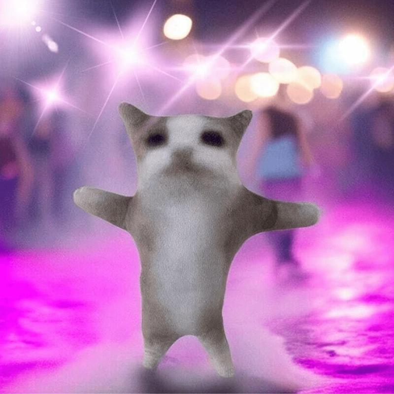 Cute Cat Plush Toy, Simulation Cat Stuffed Animal, Birthday Holiday Gift, Funny Plush Toy, Home Decoration, Stuffed Animals Toys for Boys Toys for Girls Fun Kids Toys, Toddler Toys, Soothing Stuffed Doll, Cuddly Stuffed Animal, Soft Stuffed Animal