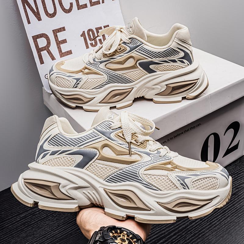 Breathable Comfortable Men's Shoes, Fashion Versatile Slimming Effect, Trendy and Stylish Footwear for Everyday Wear