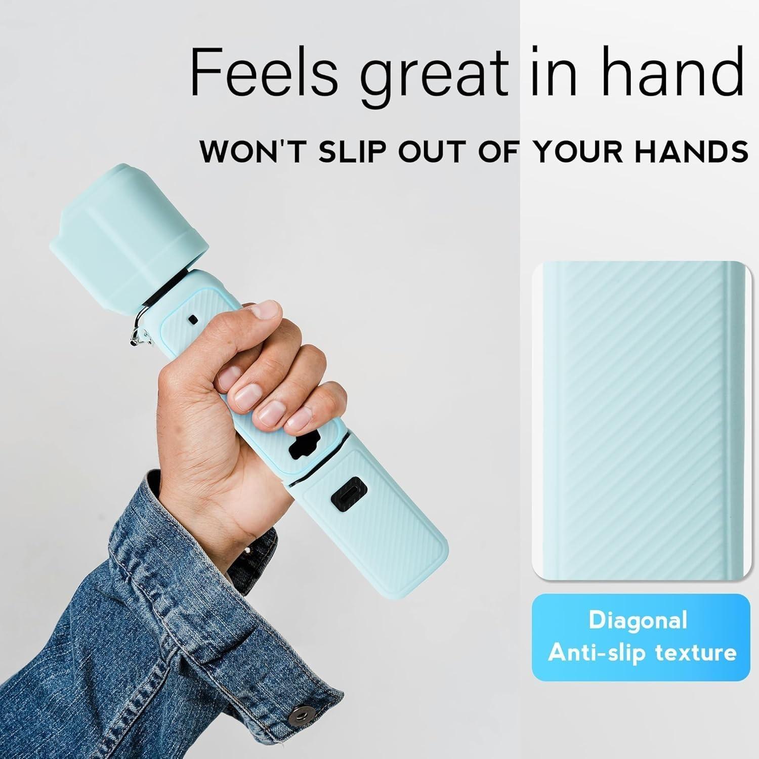 Case for Pocket 3/xtra Muse Camera, Soft Protective Case, Anti-Scratch, Slim Fit, Mic Cover, Screen Protector