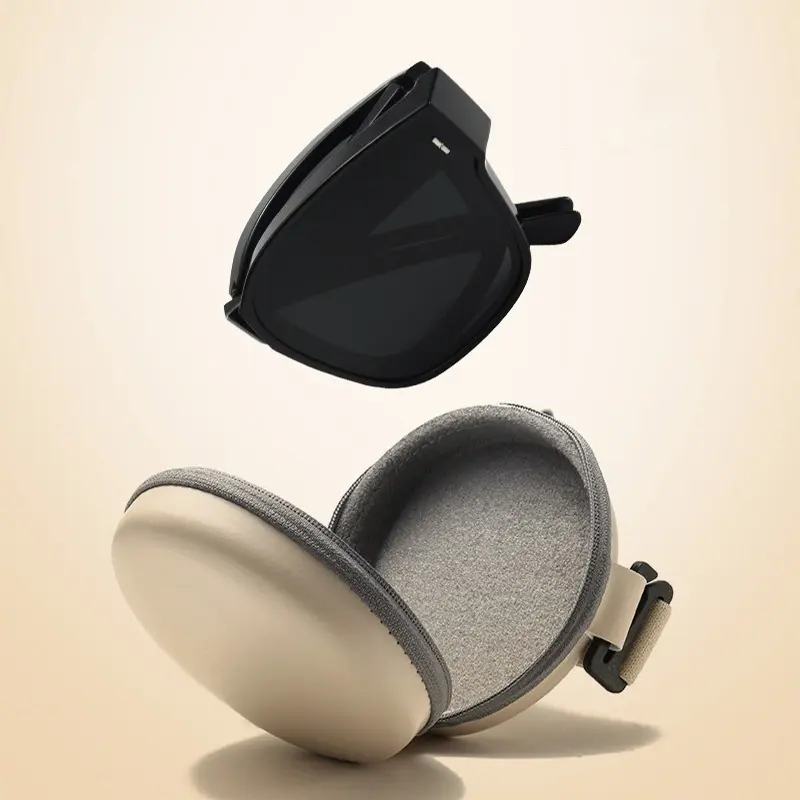 Foldable Polarized Fitover Sunglasses| Fits Over Eyeglasses, UV Protection for Driving Unisex