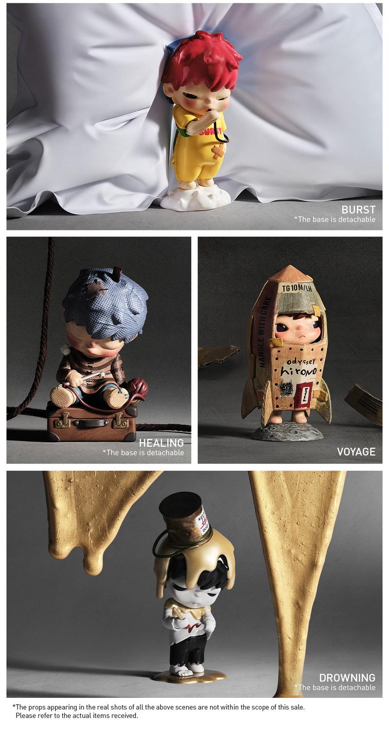 POP MART HIRONO Reshape Series Figures, Blind Box, Mystery Box