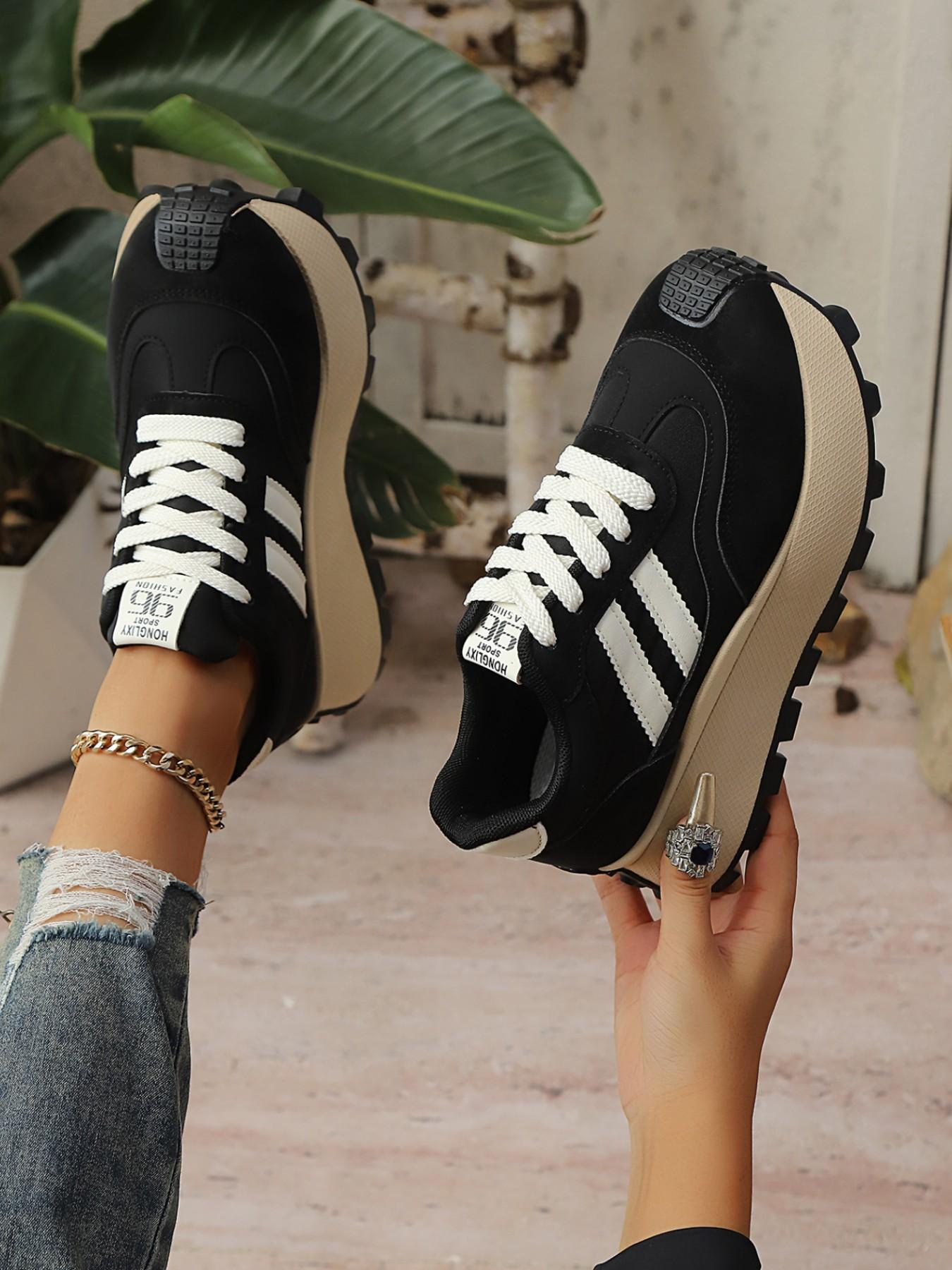 Women's High Top Sneakers, Sneakers Fashion Footwear, comfortable with fleece lining and thickened design for cold protection and warmth, winter outdoor boots, simple versatile design suitable for daily wear