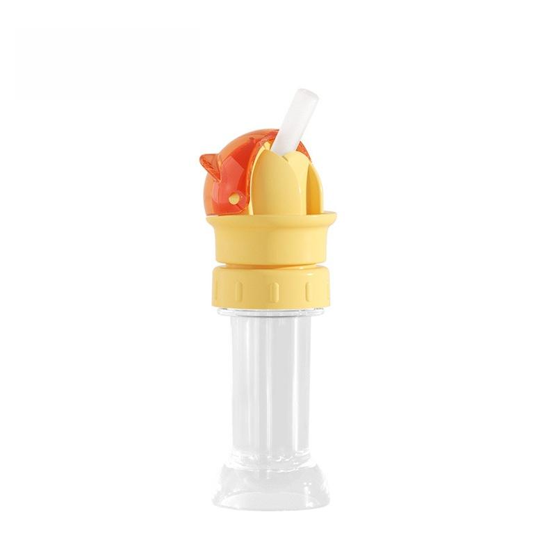 1PCS Kids Water Bottle Straw Conversion Lid Universal Fit Juice Cup Leakproof Flip Top Food Grade Safe Shatterproof For Toddlers Kids Portable Drinking Accessory