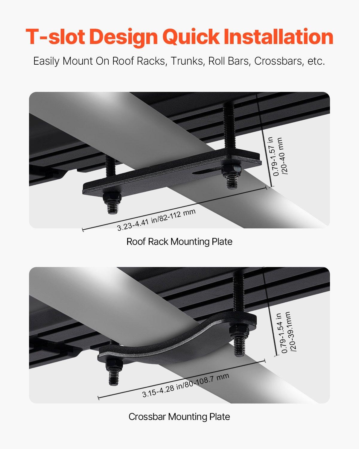fathersdaygift  VEVOR Roof Rack Water Tank, 7 Gal, Multi-Dispensing Outdoor Tank with 2 Splash-Guard Panels T-slot, High-Capacity Aluminum Tank with Pressurization Port, Fit for Trunks, Roll Bars, Crossbars