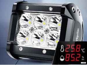 Nilight Led Pods 2Pcs 18W 1260LM Spot Led Off Road Lights Super Bright Driving Fog Boat Lights for Trucks Pickup Golf Cart SUV ATV UTV Vehicle