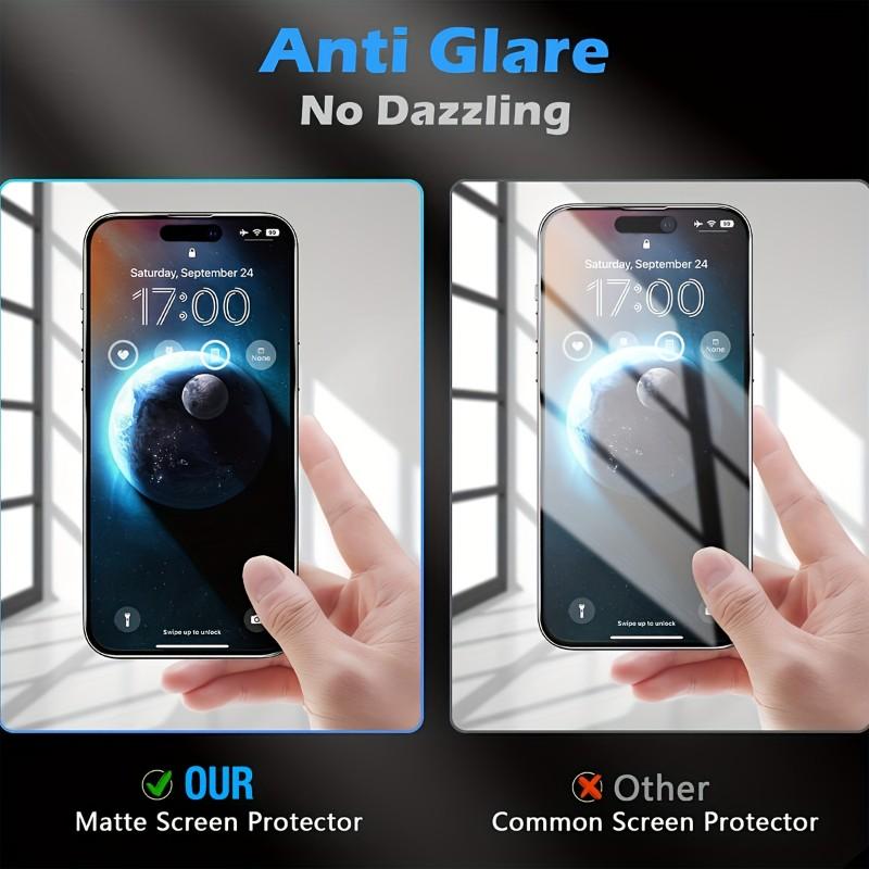 Three-Pack Matte Anti-Spy Screen Protector, Enhanced Privacy, Edge Reinforcement, Drop & Scratch Resistant, Bubble-Free, for iPhoneiPhone 17 Pro Max/17 Air/16 Pro Max/16 Plus/15 Pro Max/14/13/12/11/XS/XR Series