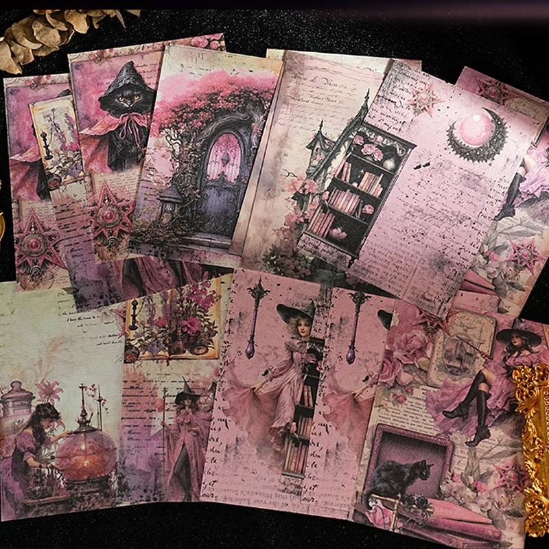 Magic World Series Material Paper Set, 6 Pieces, Ideal for Crafting and DIY Projects, High-Quality Craft Supplies, Perfect for Creativity Enthusiasts