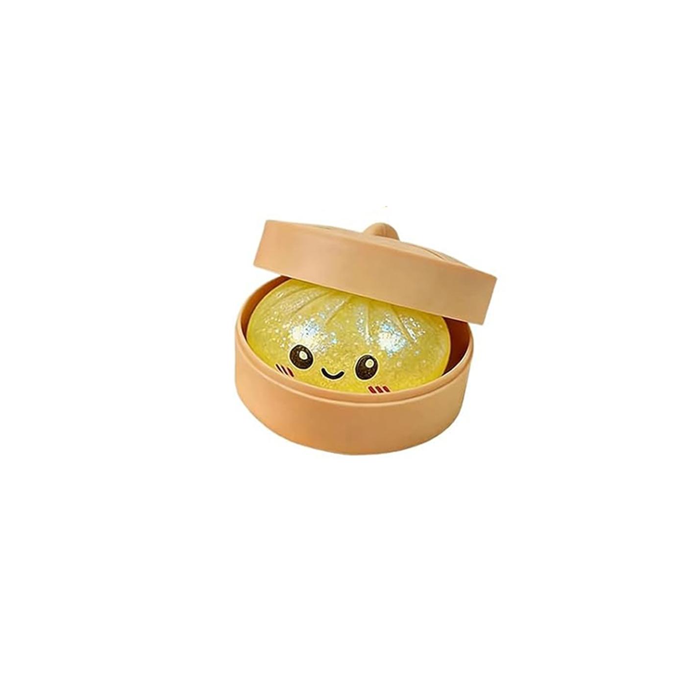 Glitter Dumpling - Glitter Dumplings Squishy,Colorful Sugar Filled Maltose Squeeze Dough Ball Stress Relief Hand Toys, Anxiety Relief Fidget, Squeeze Sensory Stress Relie