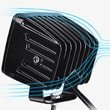 Nilight 2PCS 42W LED Pods Light 3Inch Cubes Amber White Strobe 6 Modes Memory Function Off-Road Truck Car ATV SUV Cabin Boat with 16AWG Wiring Harness Kit-2 Leads dealsforyoudays