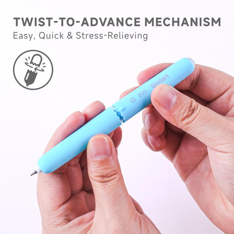 Erasable Gel Pens, 9/45 Colors Rotary Retractable Fine Point Erasable Pens,Vibrant Color Selection,Cute Eggshell Design,Erasable Ink,Make Mistakes Disappear for Drawing Writing Planner and Crossword Puzzles