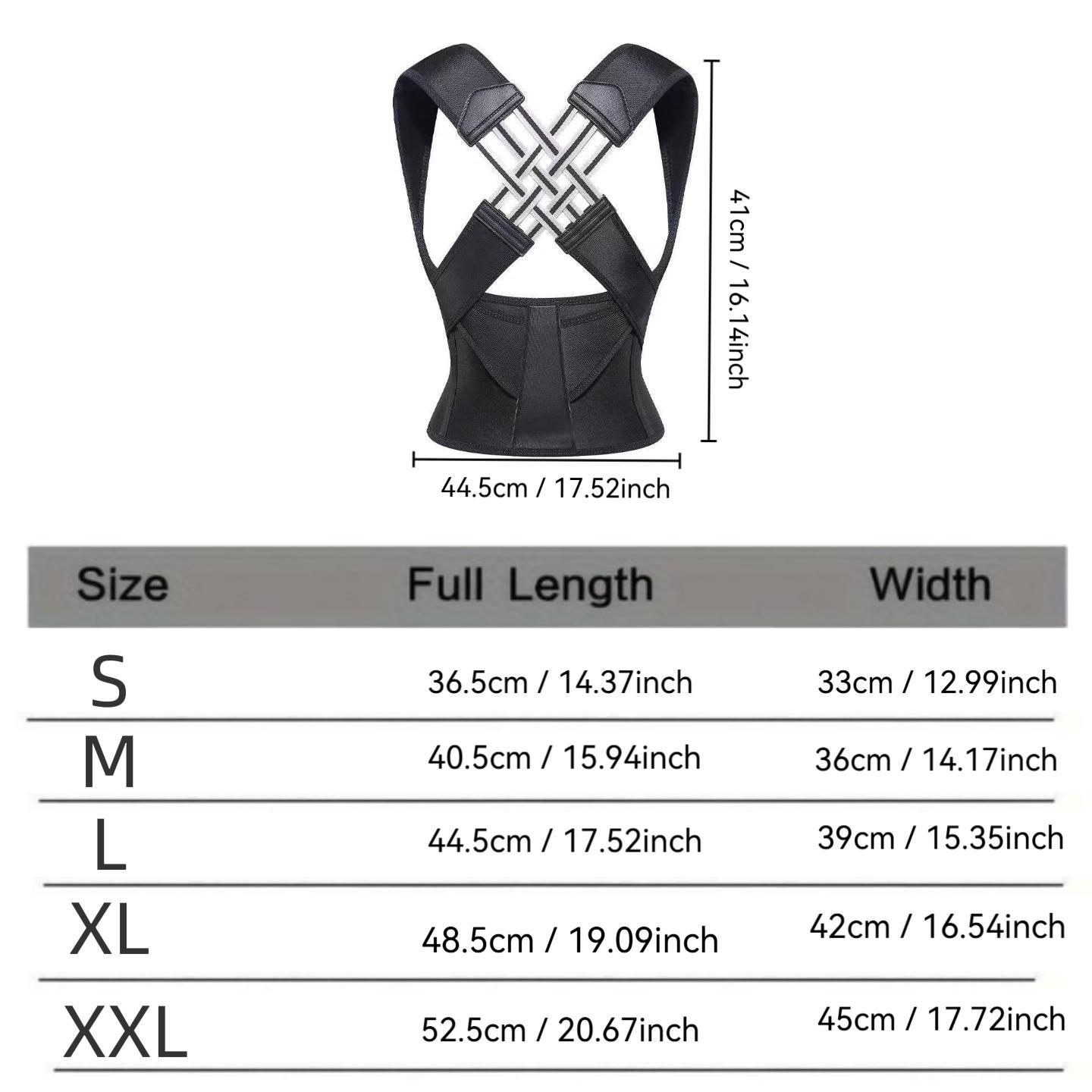 Advanced Back Brace Trainer, Adjustable Back Brace, Youth Posture Corrector Belt, Unisex Posture Support Strap, Ideal for Home Office Use, Enhances Bad Posture