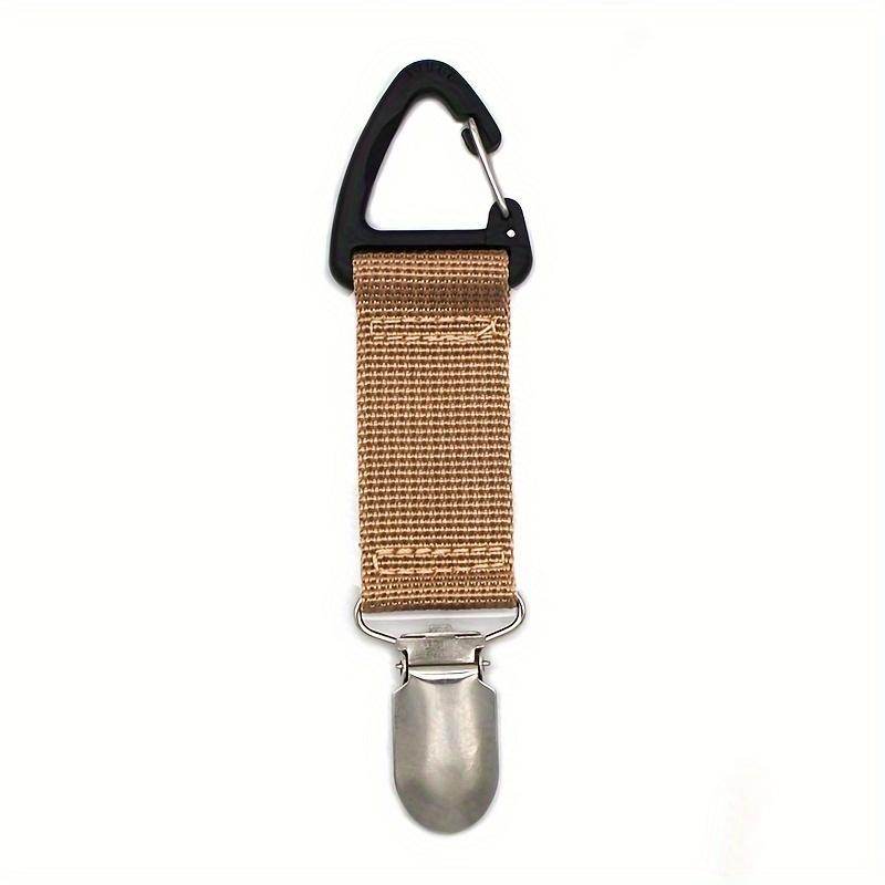 Travel Hat Clip - Conveniently Hangs on Bag, Securely Holds Hats, Ultra-Lightweight, Portable, Essential Accessories for Handbags, Backpacks, Luggage - Perfect for Travel, Commutes, Outdoor Activities