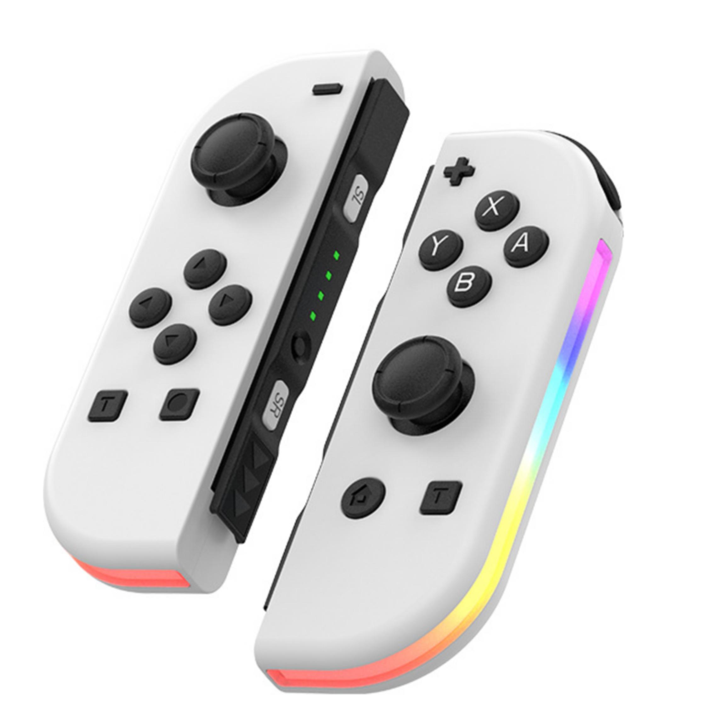 Switch Game Controller Compatible with Switch Lite Oled Wireless Gaming Controllers Dual Vibration Cool Replacement Wake-Up Switch Accessory