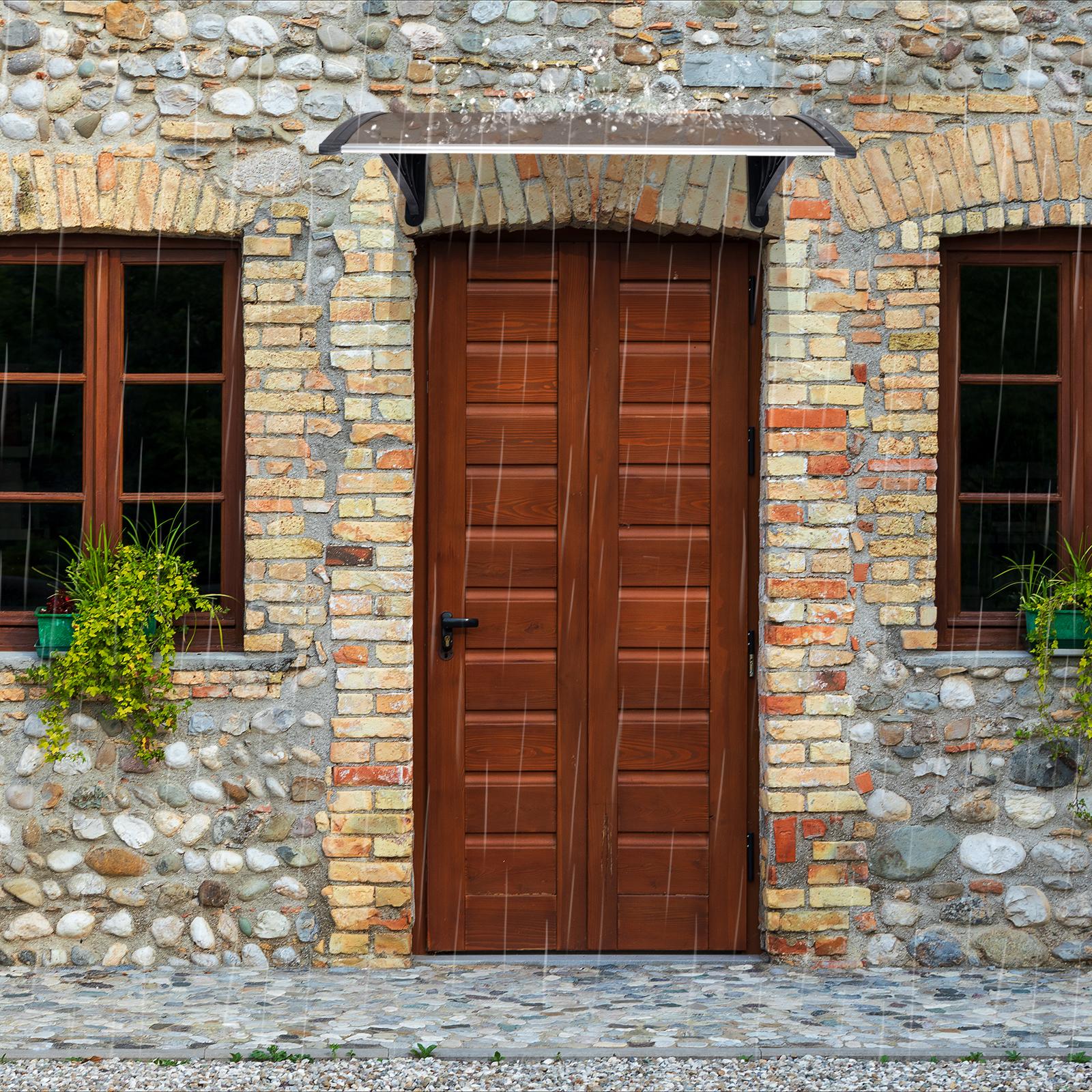 38"W x 38"D Polycarbonate Cover Rain Awning 38"W x 38"D Polycarbonate Cover Rain Awning