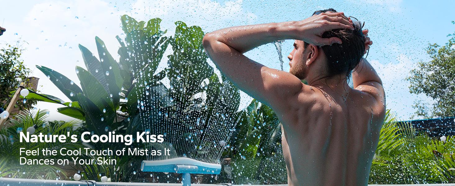 Whale Tail Pool Fountain for Above Ground Pool and In-ground Pools by Poolhacker Outdoor Spray Whale Tail Pool Fountain for Above Ground Pool and In-ground Pools by Poolhacker Outdoor Spray