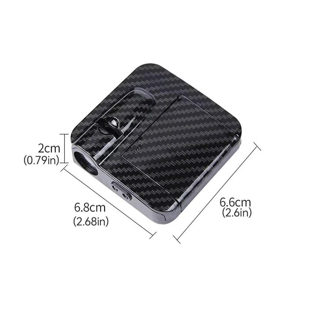 3D Shadow Lamp LED Door Logo Projector Cadillac SRX CT6 XTS ATS XT4 XT5 XT6 Dual Plug Water Pit Lamp Cadillac Welcome Light Car Door Projection Accessory