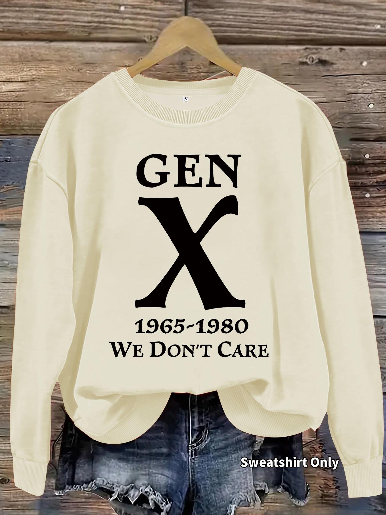 Women's Casual Graphic Pullover Sweater, Soft Long Sleeve Round Neck Sweatshirt, Comfortable Daily Wear