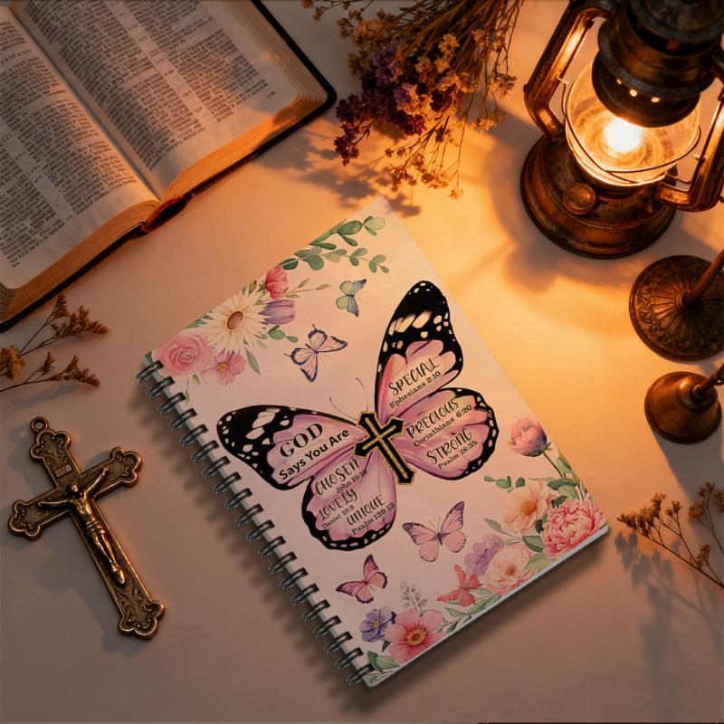 1 Bible Reading Plan Book, Portable 5.5x8.3 inches, includes 52 weeks of devotional scripture themes, daily reading tracking, reflection questions, Bible Study Supplies, Suitable for believers, church groups, Christmas or birthday gifts