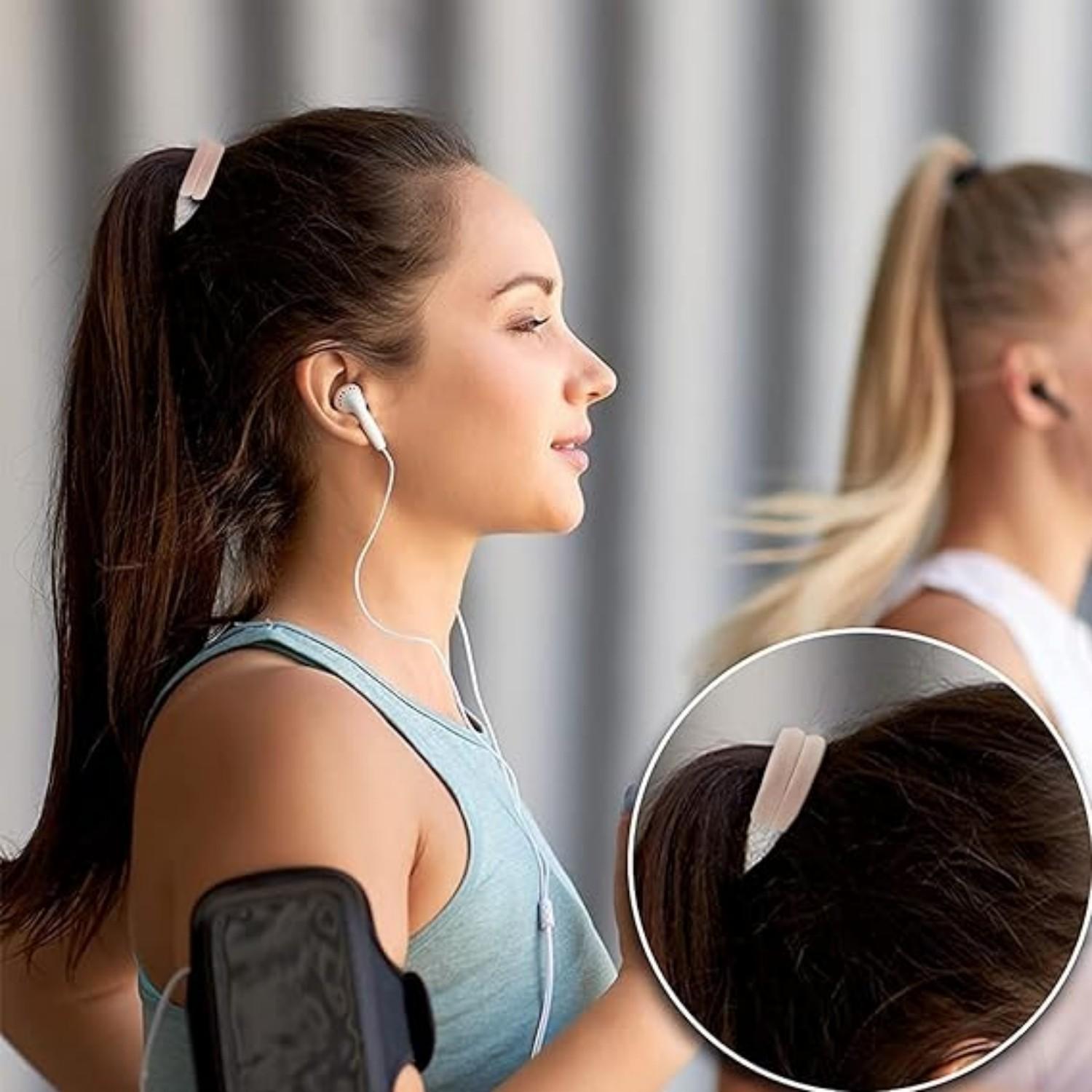 30 Four-Color Hair Bands Seamless Ponytail Fixator No Damage Thick Elastic Scrunchies for Women Girls Men Hair Accessories Durable Neutral Colors