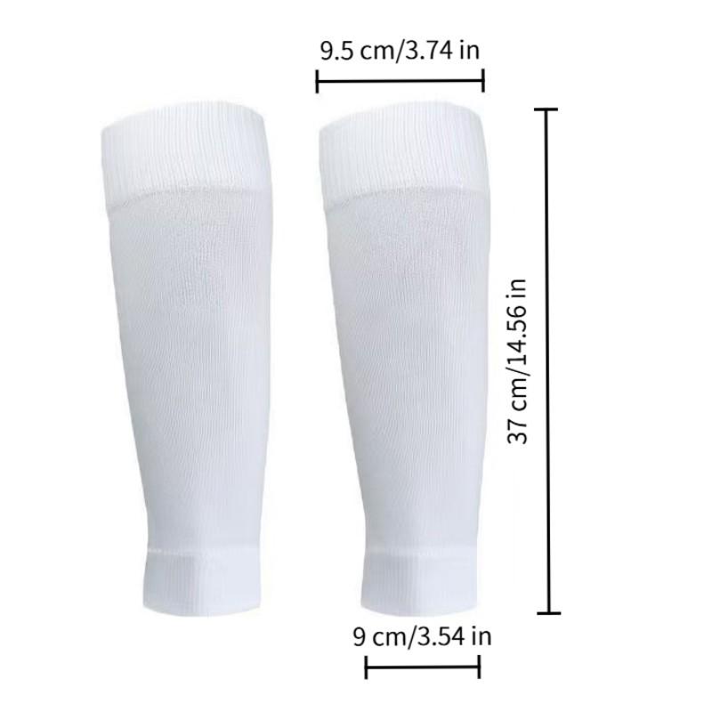 Durable Safe Comfortable Mini Football Shin Guards Set, Soft Breathable Socks, Anti-Slip Sweat-Absorbing Shock Absorption Soccer Socks