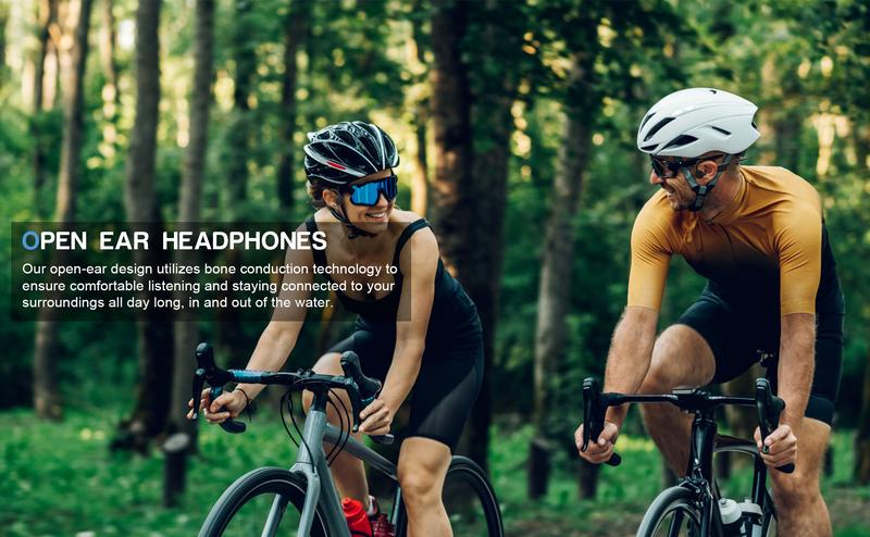 Bone conduction headphones released in 2025, IPX-5, Sport Headphones,sound isolation, running and fitness, for adults, Sports,Cycling, Black, Music Player birthday Gift X13-5