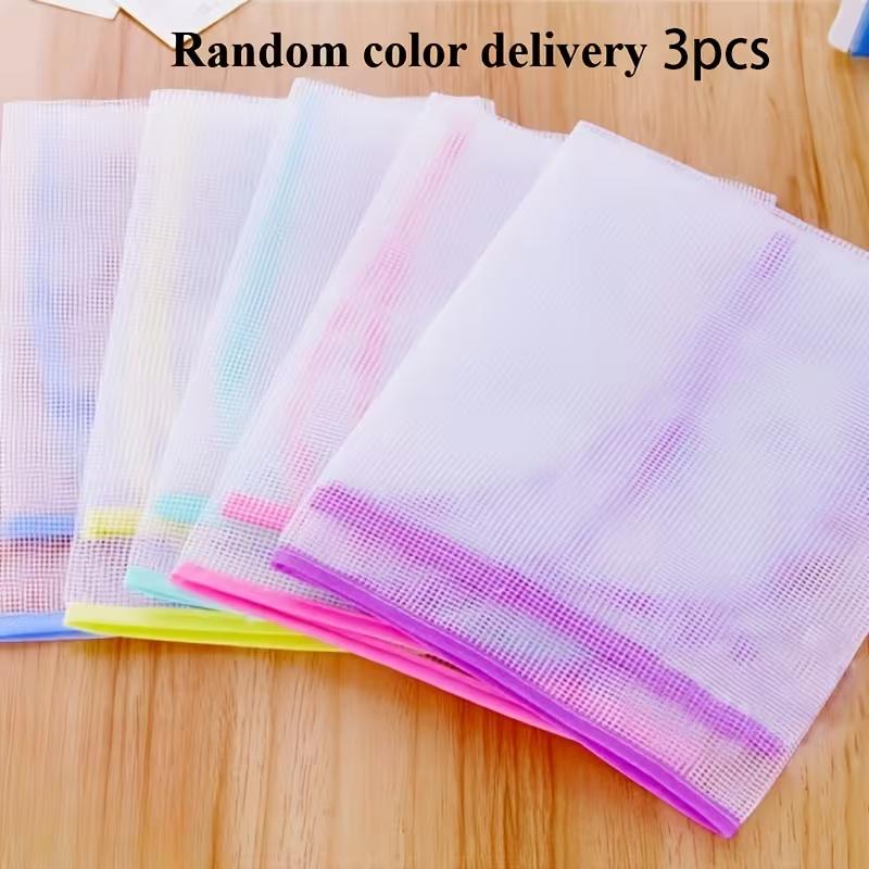 3-Pack Heat-Resistant Ironing Mats, Breathable Mesh Design Prevents Scorch Marks, Ideal for Home Ironing Clothes, Random Colors